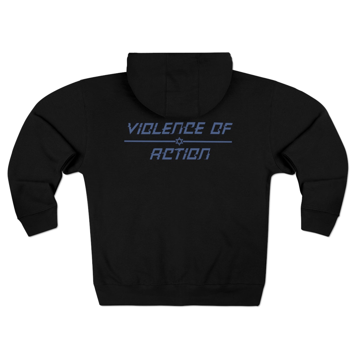 Violence Of Action Blue Unisex Zip Hoodie