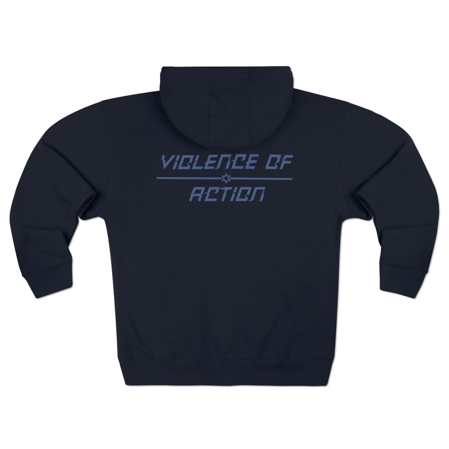 Violence Of Action Blue Unisex Zip Hoodie